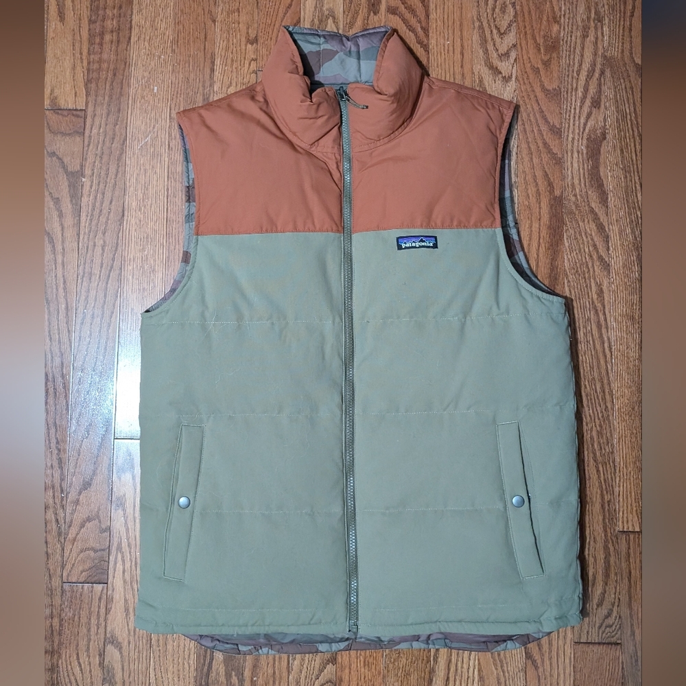 Patagonia mens Reversible Bivy Down Vest